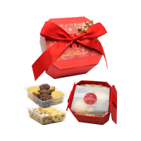 XM2026-057 ASST CHRISTMAS COOKIES IN RED BOW BOX (LEAD TIME: 10 WORKING DAYS / DELIVERY FROM 19 OCT ONWARDS)