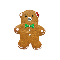 XM2026-063 GINGERBREAD BEAR (LEAD TIME: 10 WORKING DAYS / DELIVERY FROM 19 OCT ONWARDS)
