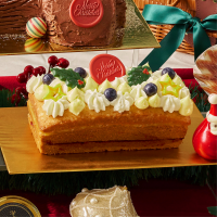 XM2026-088 BLUEBERRY LEMON LOG CAKE 550G (LEAD TIME: 10 WORKING DAYS / DELIVERY FROM 19 OCT ONWARDS)
