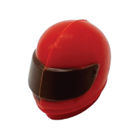 F1-26-01 CHOCOLATE RACE RED HELMET (LEAD TIME: 10 WORKING DAYS)
