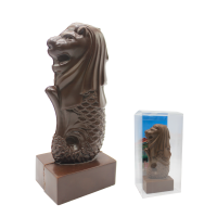 NDP26-13 MILK CHOCOLATE MERLION FIGURINE 160G (Lead Time: 7 working days)