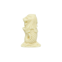 NDP26-16 WHITE MINI MERLION CHOCOLATE 13G (Lead Time: 7 working days)