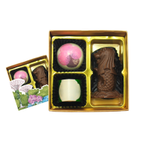 NDP26-26 BOX OF 3 CHOCOLATES (Lead Time: 7 working days)